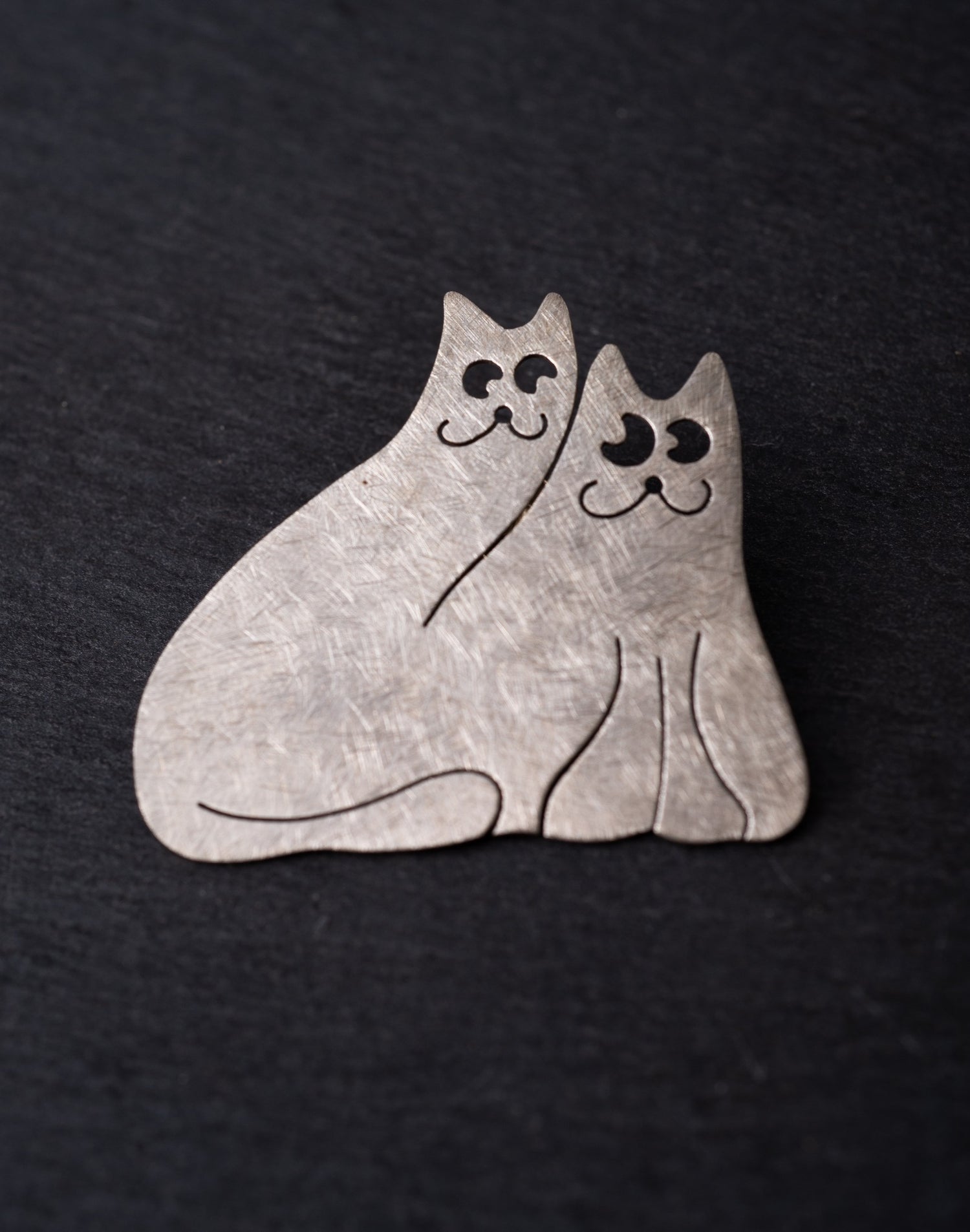 Aşık Kediler Broş