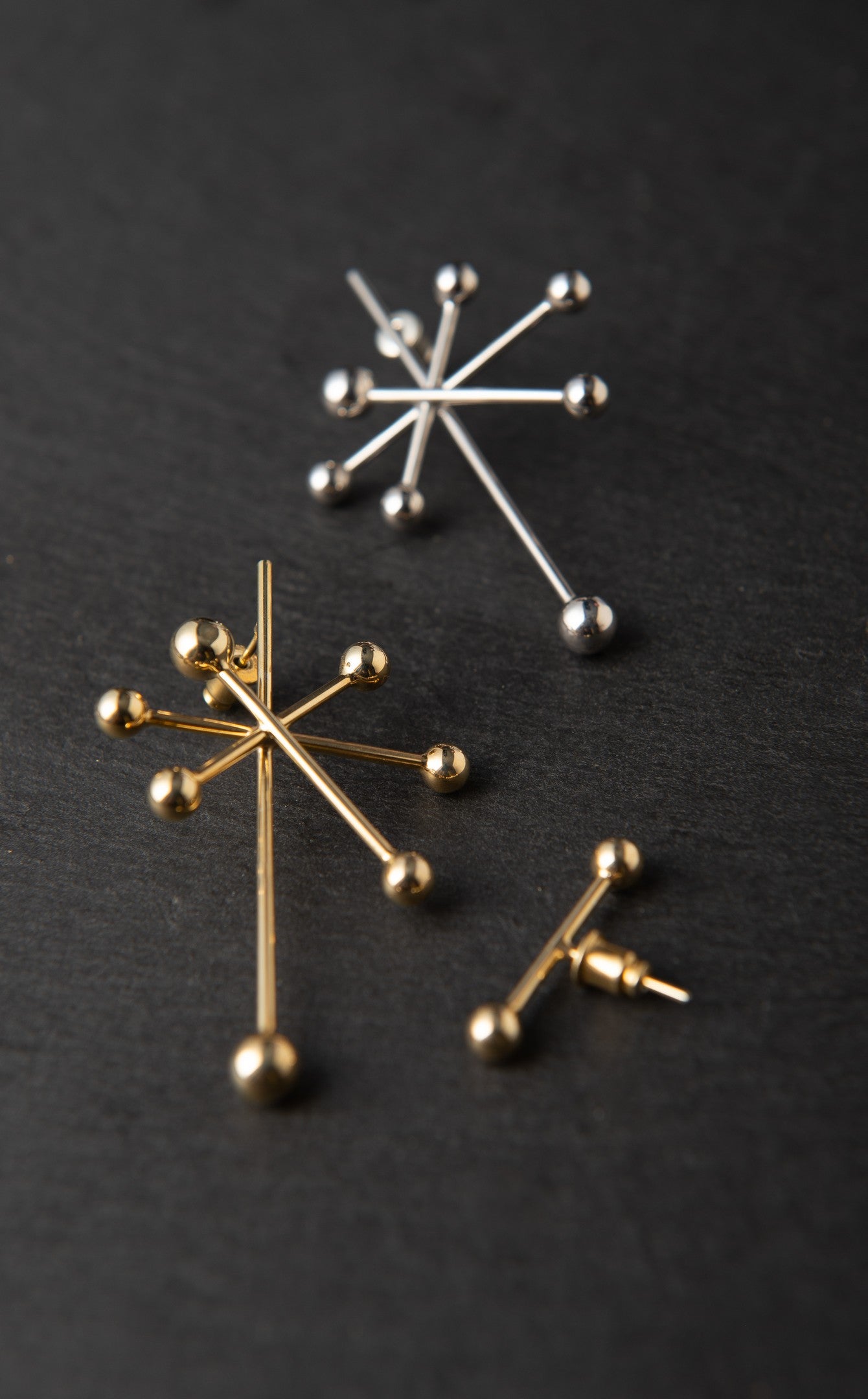 Cosmos Molekül Küpe