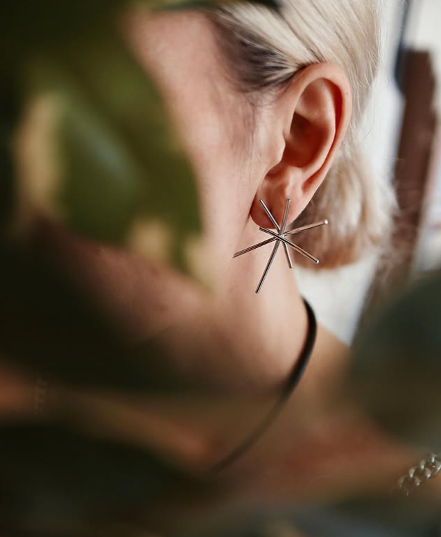 Cosmos Sirius Yıldızı Küpe