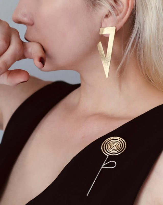 Döngü Kaktüs Broş