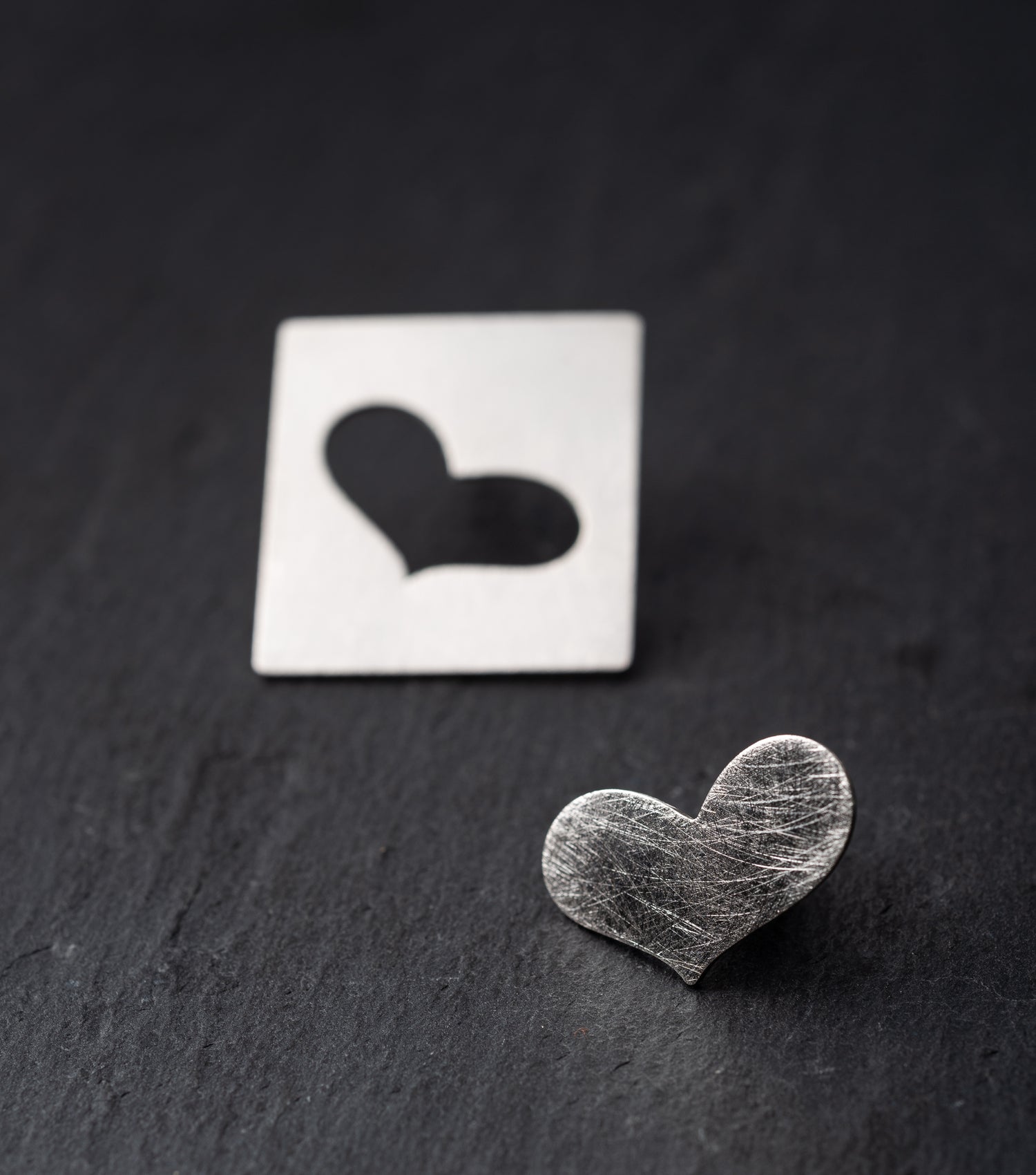 İç Dış Kalp Küpe