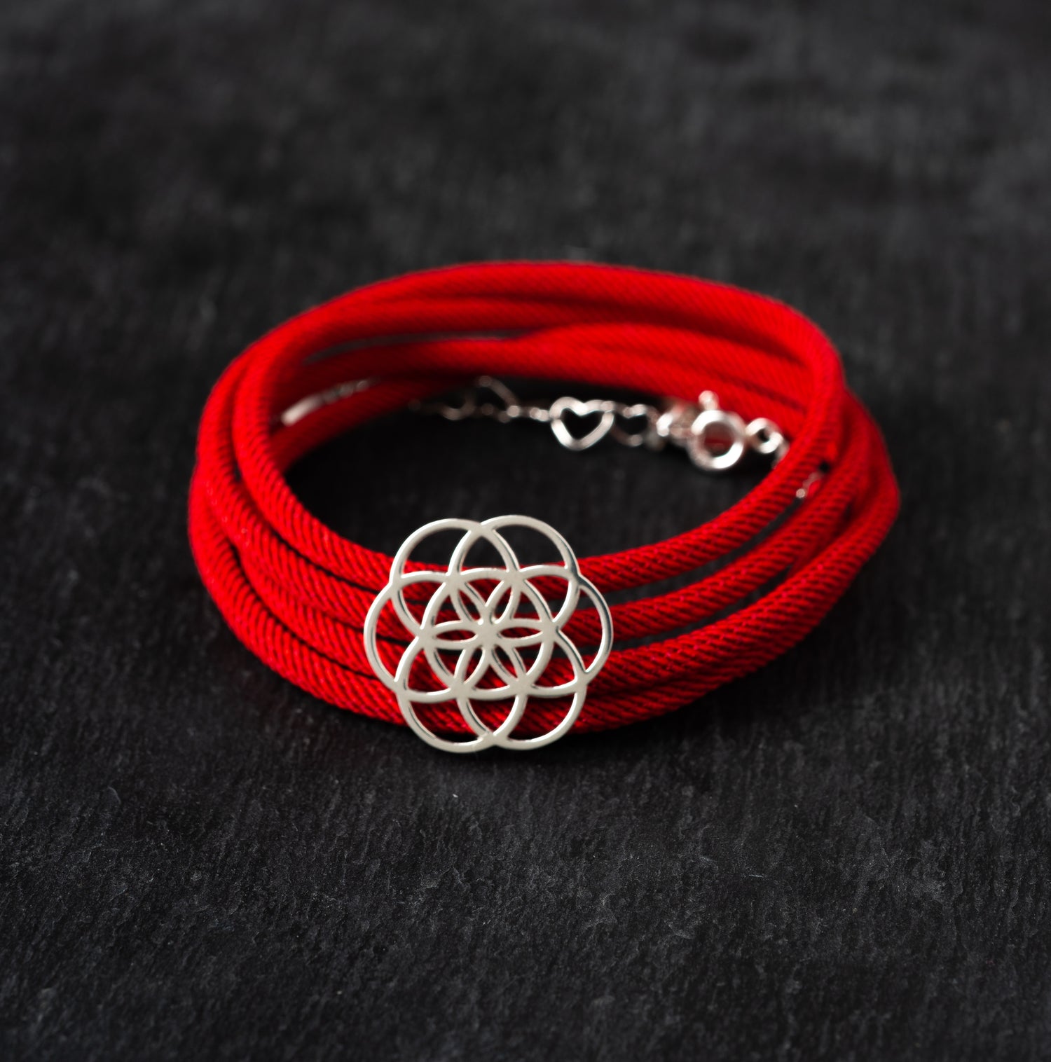 Kordon "YAŞAM ÇİÇEĞİ" Bilezik