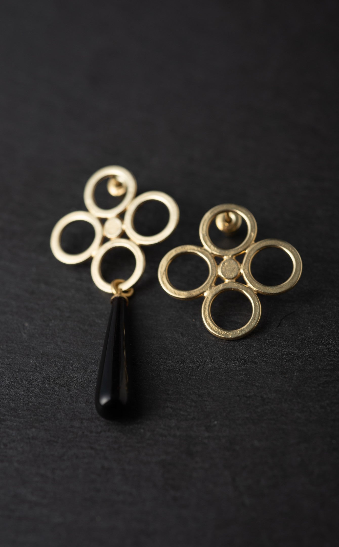 Denge Oniks Asimetri Küpe