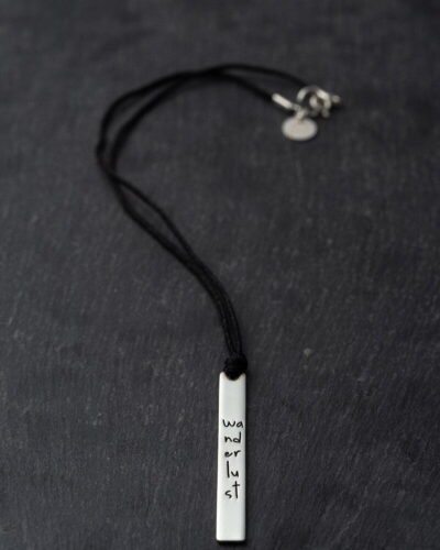 Motto Kordon 'WANDERLUST' Kolye